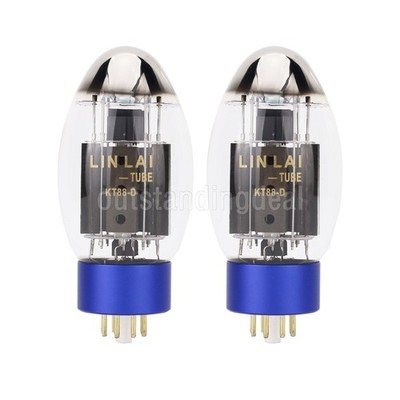 2PCS LINLAITUBE KT88-D Vacuum Tubes Replacement for Gold Lion & PSVANE KTT88 ot 