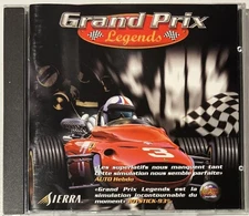 Grand Prix Legends PC Game Win 95/98 CD Sierra 1998 French Language See Flaw
