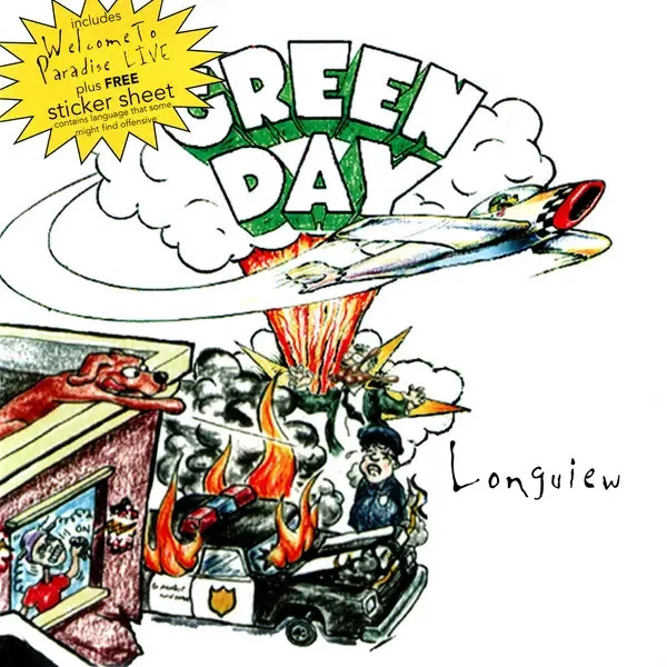 Green Day Longview Vinyl Single 7inch NEAR MINT Reprise Records - Bild 1 von 1