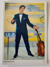 Cliff  RICHARD - Photo Carte  BUBBLE GUM LEAF 1960 N° 5