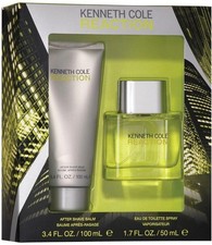 Kenneth Cole Reaction Eau De Toilette 1.7 oz After Shave Balm 2Pcs Set For Men
