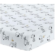 Classic Snoopy Fitted Crib Sheet