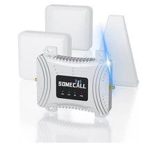 Cell Phone Booster for Home up to 9000 Sq Ft, Cell Phone Signal Booster with 2 I