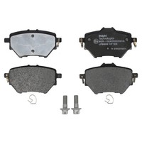 Bremsbelagsatz Delphi LP2505, Hinten