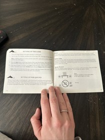 Sega CD Manual Ecco The Dolphin 