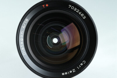 Contax Carl Zeiss Distagon T* 18mm F/4 MMG Lens for CY Mount