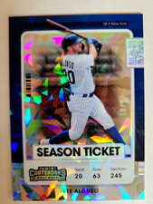 PETE ALONSO 2021 Panini Contenders #84 Season Ticket CRACKED ICE 16/23