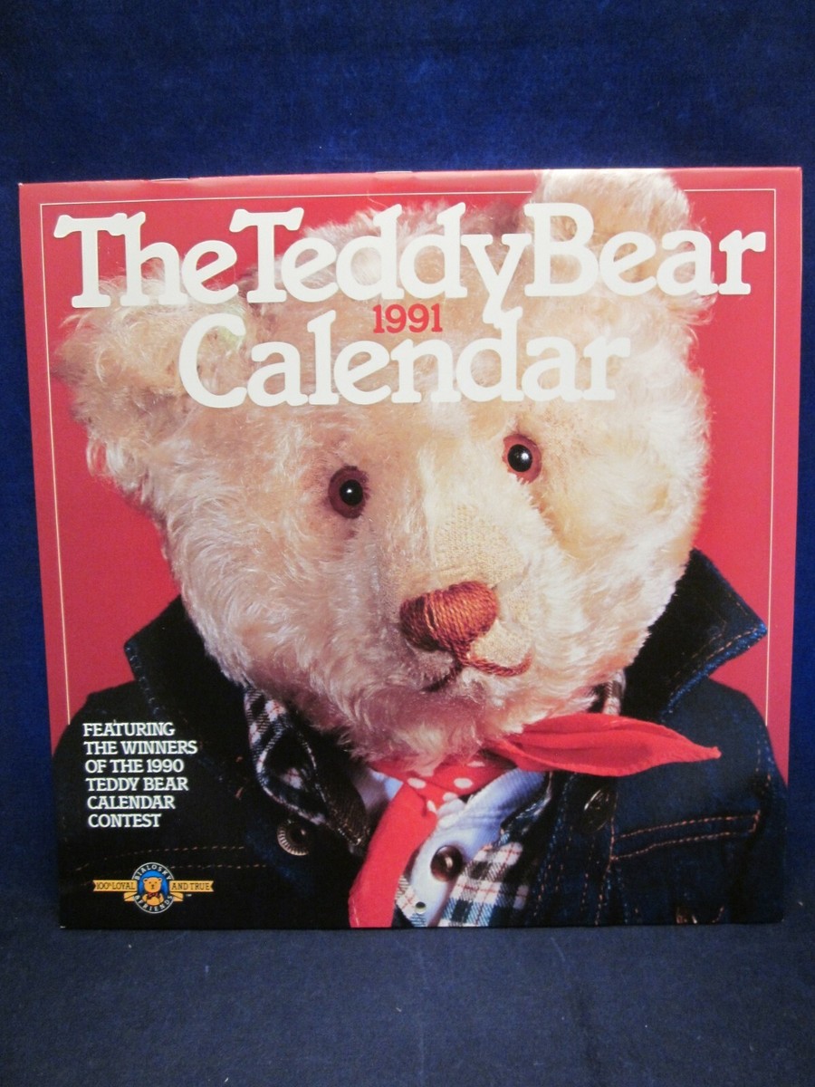 Bialosky 1991 The Teddy Bear Calendar VINTAGE NEW SEALED SHRINK