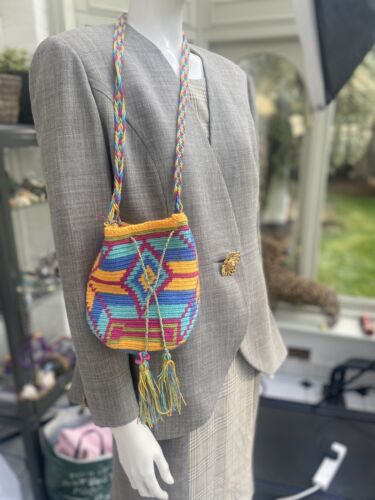 Colombian Wayuu Mochila Bag 100% authentic - Picture 2 of 5