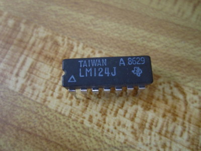 Circuit Intégré TI LM124J - Authentique - Neuf En Emballage D'origine