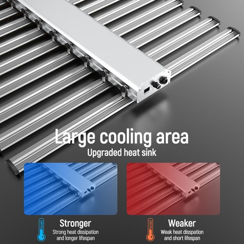 Phlizon FC8000 Grow Light Bar Full Spectrum Samsungled Commercial Grow Lamp 800W - Picture 4 of 12