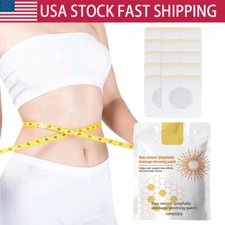 10Pcs Slim Patch Bee Venom Lymphatic Weight Loss Slimming Diets Pads Fat Patch