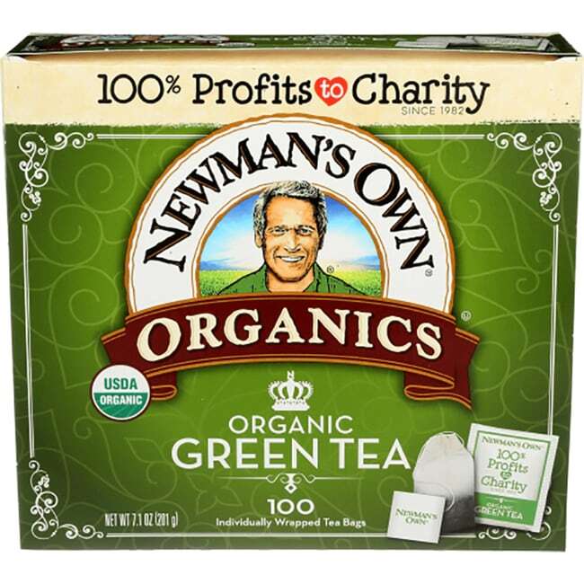 Зеленый чай Newmans Own Organics 100 пакетиков 2190₽