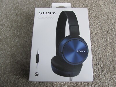 New Sony MDR-ZX310AP High-Quality Balanced Sound Stereo Headphone