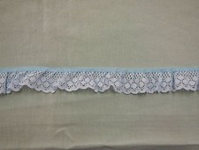 Gathered Blue Lace 19 metres  170