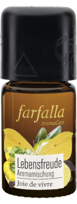 Farfalla Duftmischung Lebensfreude Bergamotte Aromamischung 5ml vegan