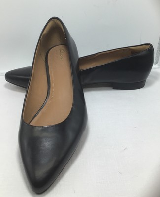 clarks pointed flats