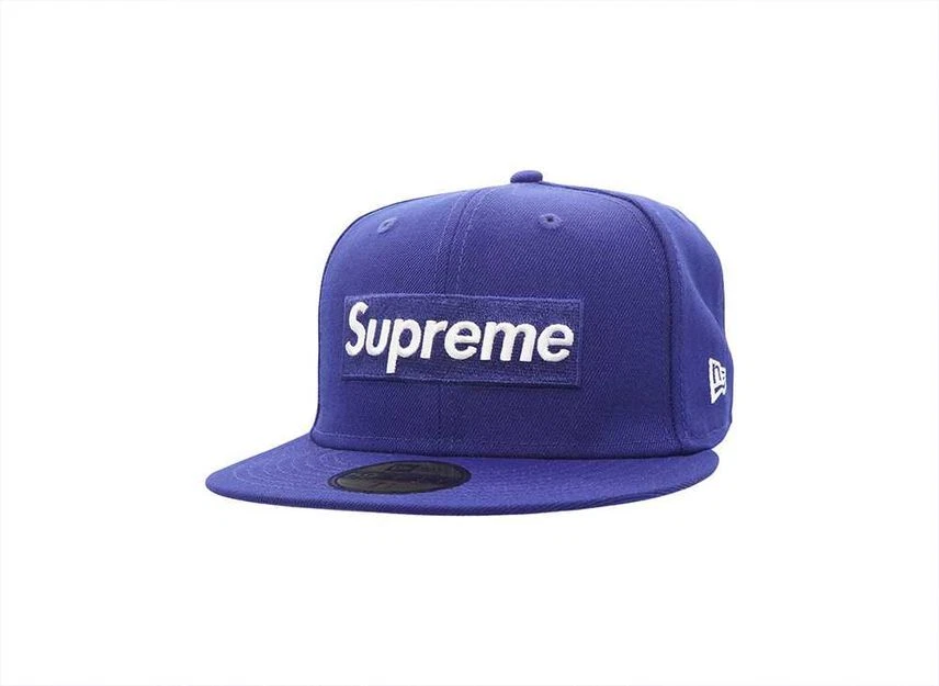 Logo de la boîte Supreme MLB Teams New Era Dark Royal