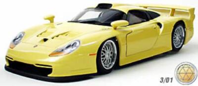 1:18 UT Models Porsche 911 GT1 ('97) yellow | eBay