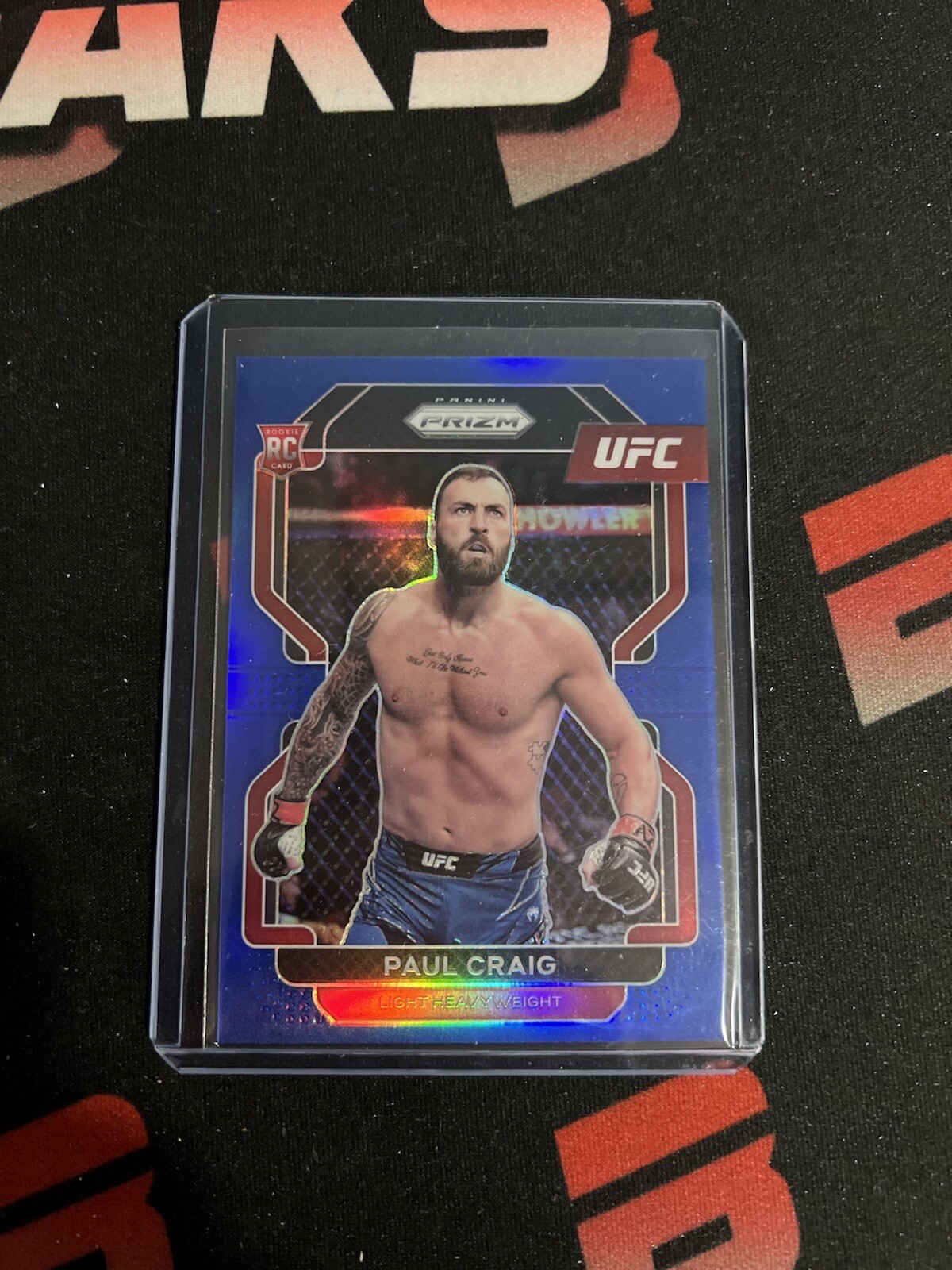 PAUL CRAIG 2022 UFC Prizm BLUE /199 Prizm Rookie RC SP
