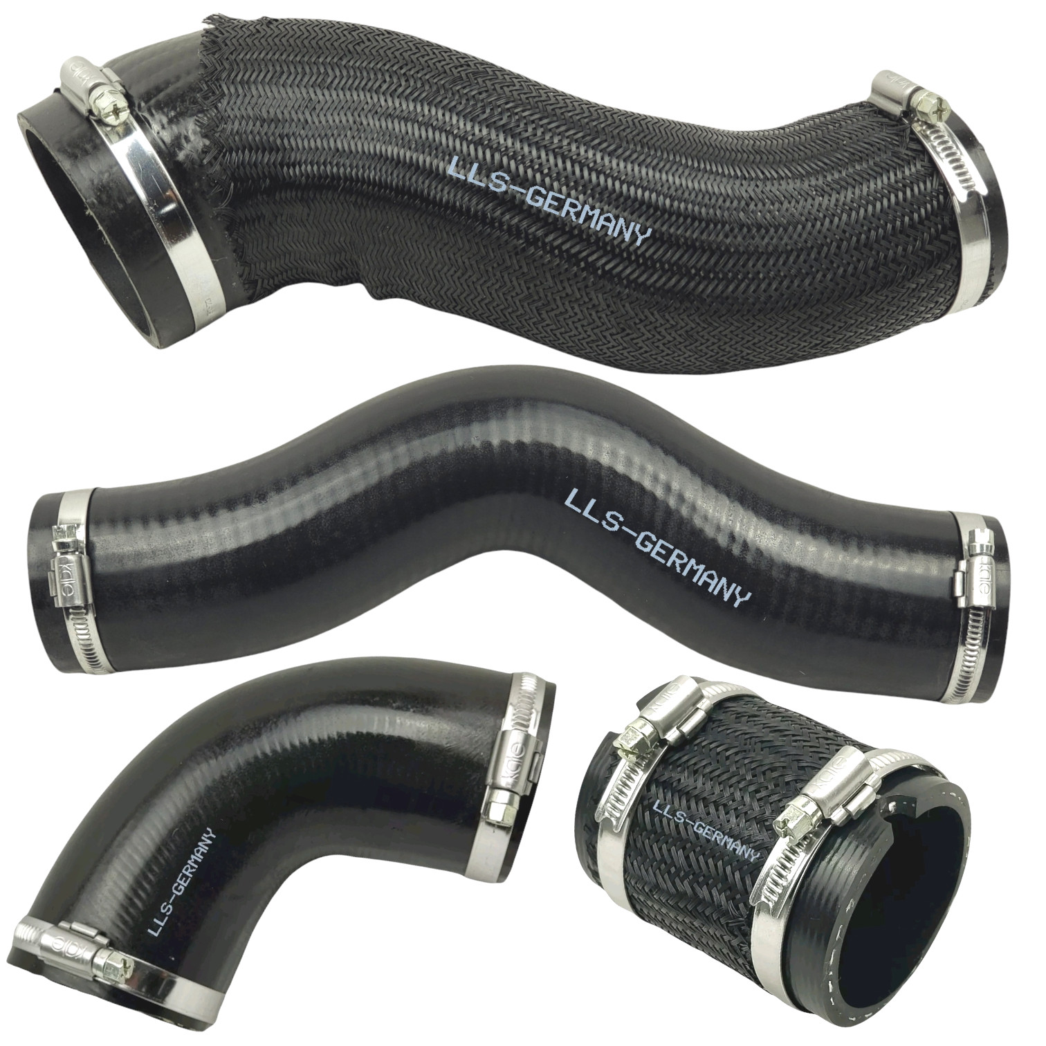4x Turbo Charge Air Hose for Kia Sorento 2.5 CRDI 4WD 28172 4A162