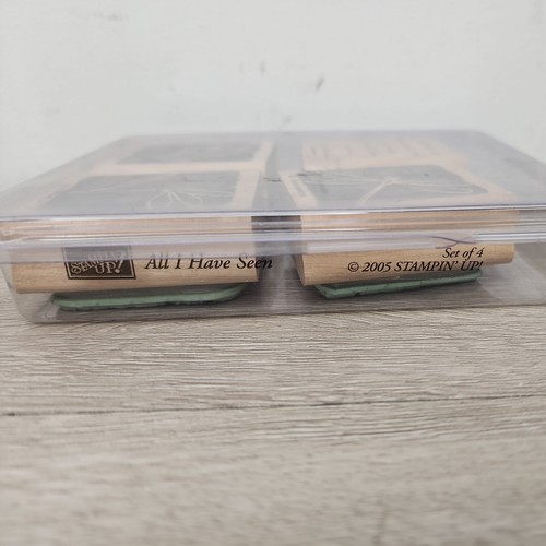 Stampin' Up ~ All I Have Seen ~ Wood Mounted Set ~ Faith, Emerson, Dragonfly - Picture 3 of 3