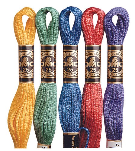 DMC Mouline Special 6 Stranded Cotton Thread 01-814 8m, 1st Class Post ! - Picture 2 of 254
