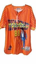 Headgear Classics Back To The Future Baseball Jersey Marty Mcfly Shirt #88 L NWT