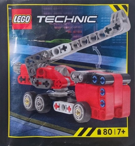 LEGO Technic Feuerwehrauto 412501 Papiertüte Neu in Verpackung (leichte Regalspuren)