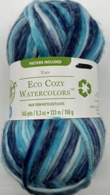 Loops & Threads Eco Cozy Watercolors ''Majestic Waves'' 1 Skein #1359
