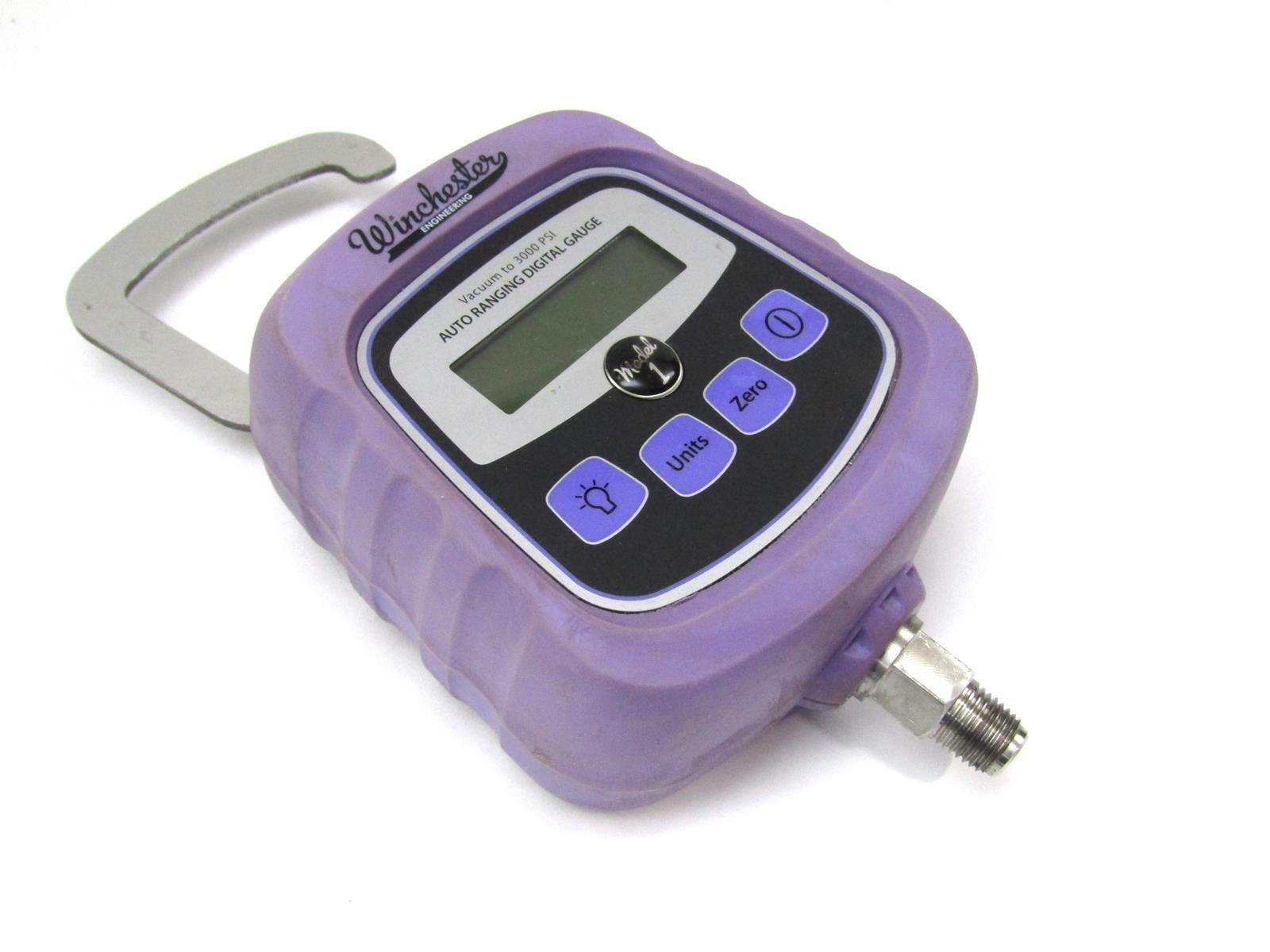 Winchester Engineering Model 1 AutoRanging Gauge w/ Hook Vacuum to