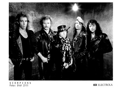 Scorpions - Promo Photo 1988 - Savage Amusement - Can't Explain - Crazy World