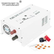 300W Power Inverter Pure Sine Wave 12 24 36 48V DC to AC 120 220V Converter Home