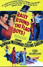 RALLY ROUND THE FLAG BOYS MOVIE POSTER Paul Newman 