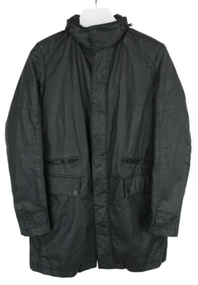 STRELLSON 11 Dilan-W Jacket Men's EU 48 Full Zip Hidden Hood Padded Lined