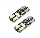 W5W LED bulbs T10 night light 6 smd Canbus license plate 6000k
