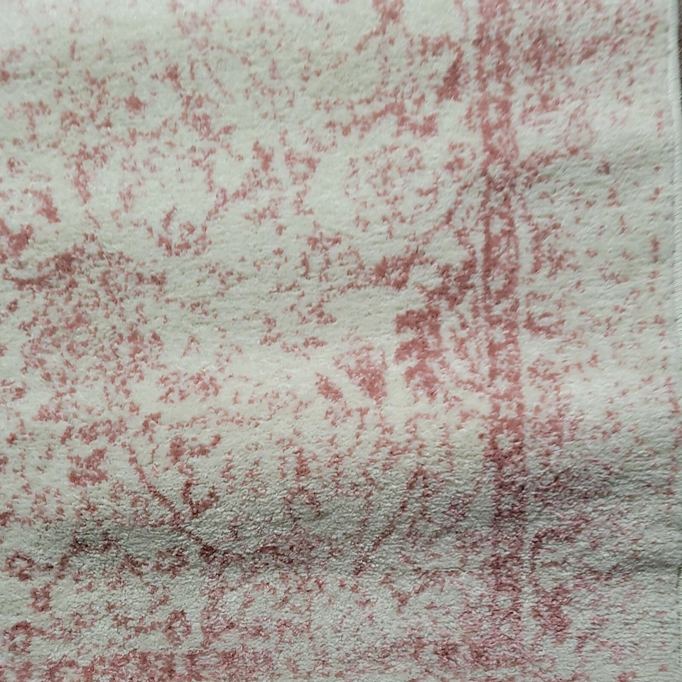 Adirondack Safavieh Ivory/ Rose Decorative area Rug 3'×5'   ADR 109H_3 - Image 4 of 4