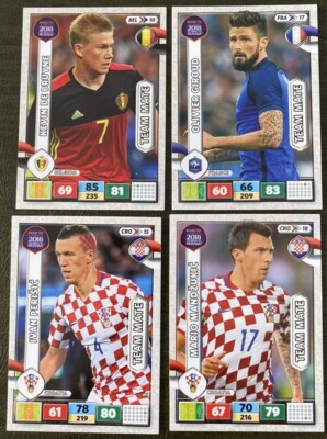 ( U SELECT CARDS ) 2017 Panini Adrenalyn XL Road to 2018 World Cup SINGLES 