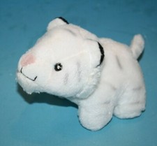 Wild Republic White Tiger 6" Mini Plush Stuffed Wild Cat Sewn Eye K  M Soft Toy
