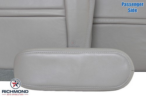 Ford Excursion Limited 2000 - cubiertas de asiento completas de cuero gris para pasajeros - Imagen 4 de 12