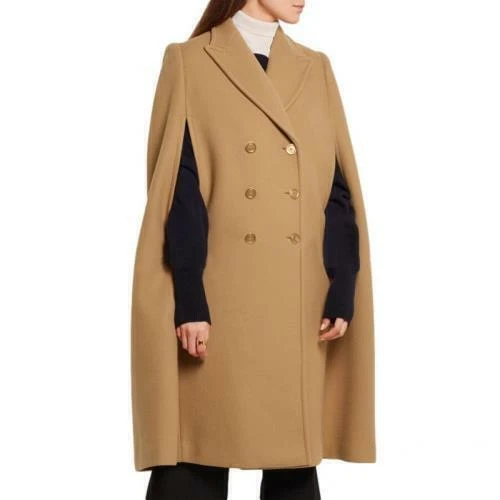 Cape shoulder shop coat