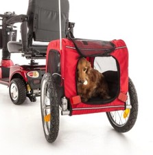 Mobility Scooter Pet Towing Trailer Attachment Shopping Cargo Transport Solution