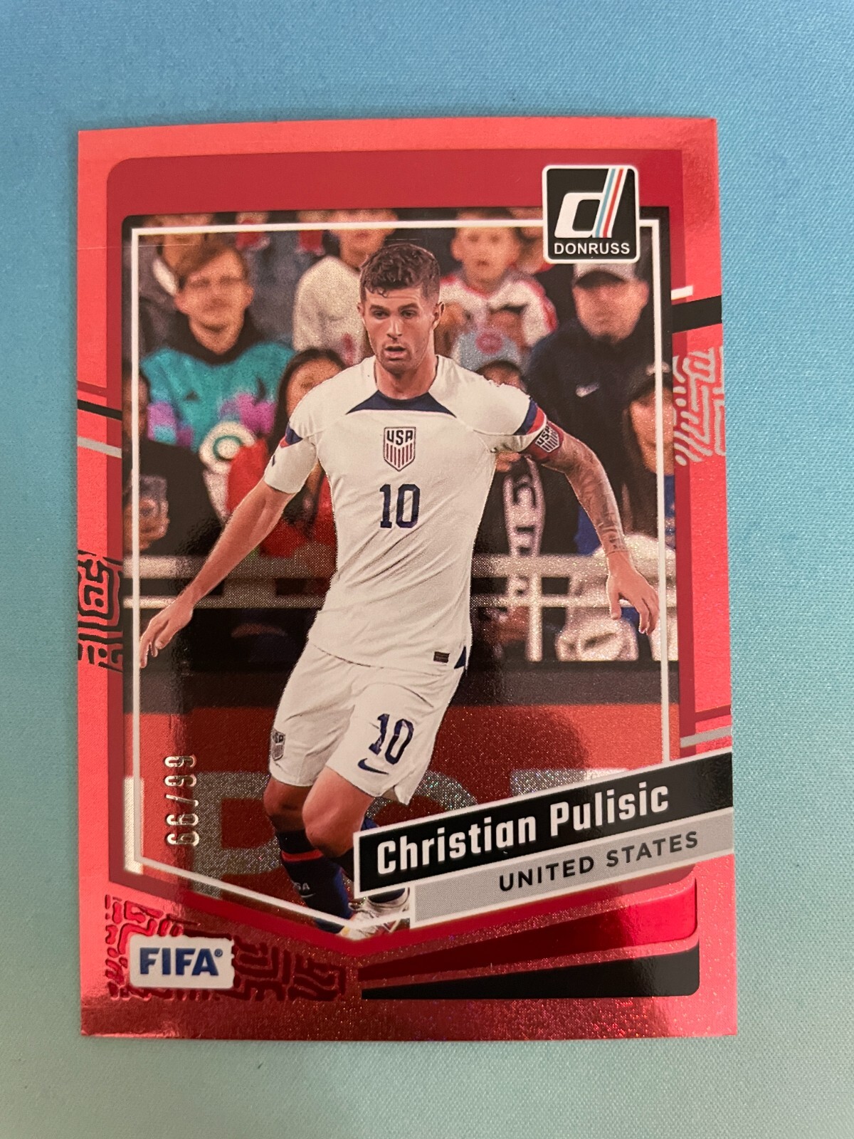 2023-24 Panini Donruss Soccer, Christian Pulisic, United States, 66/99