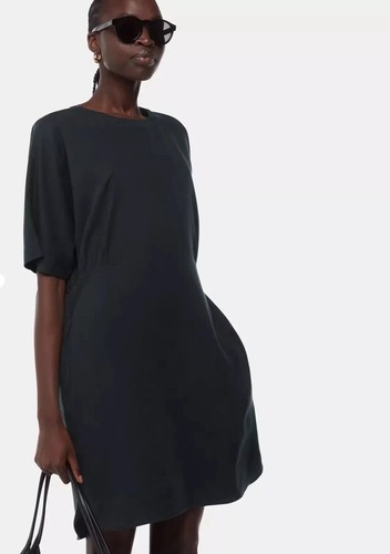 Whistles schwarzes Alexandra Etuikleid Größe UK 10 EU 38 US 6 UVP 119£