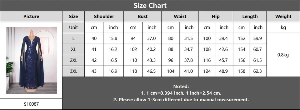 Sexy vestido de noche de boda con lentejuelas y lentejuelas largas africanas talla grande Foto 2 de 4