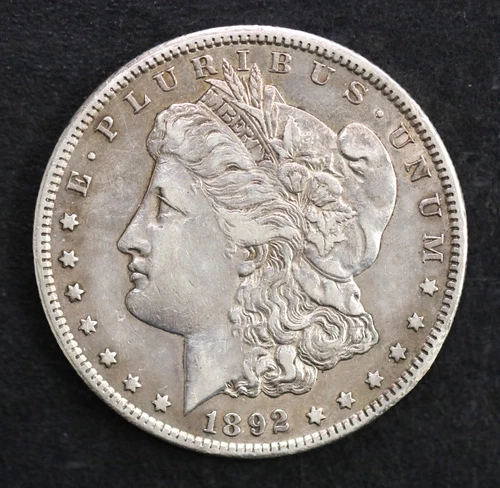 1892 S $1 Morgan Silver Dollar Coin XF Details Cleaned