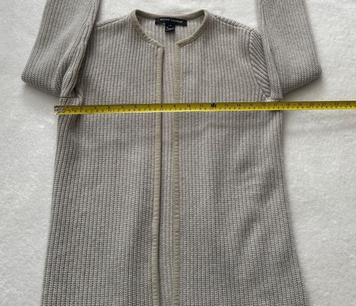 Cárdigan largo de gamuza de cachemir Ralph Lauren etiqueta negra para mujer talla S - Imagen 8 de 8