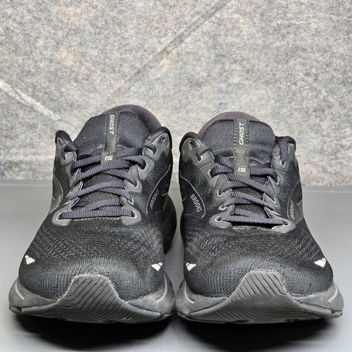 Brooks Ghost 15 scarpe da corsa uomo 11,5 D nere sneakers comode stringate - Foto 4 di 11