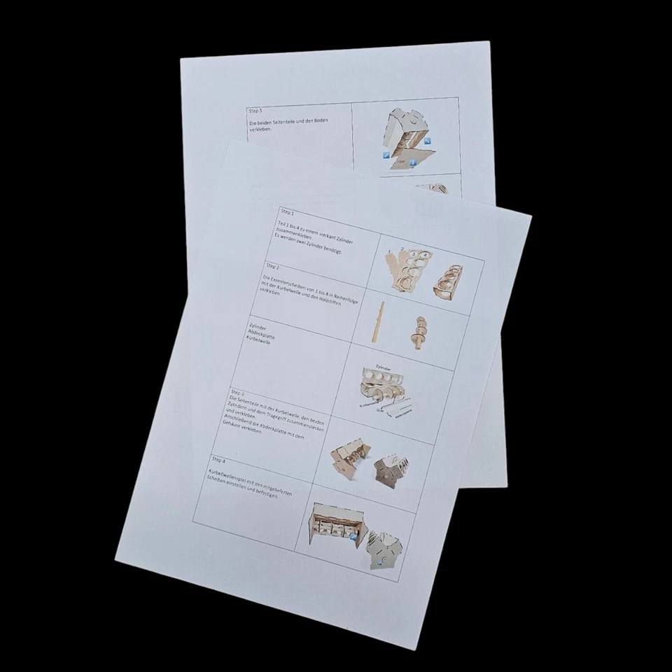 NEW !KIT! V8 beer engine including engraving.  Beer Crate, Men Gift - Image 4 of 4