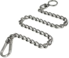 Dog Chain Leash 304 Stainless Steel Dog Short Lead Metal Heavy Duty Chain DIY...